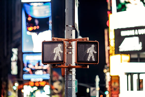 istock Keep walking New York traffic sign 455980163
