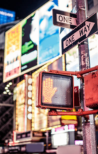 istock Don't walk New York traffic sign 455980405