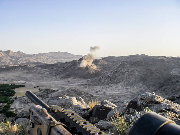 forces spéciales tireur d'élite dans afganistan - kandahar photos et images de collection