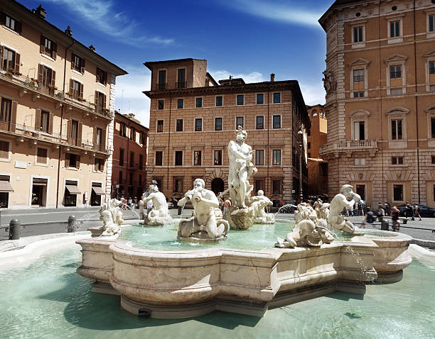 istock Piazza Navona, Rome. Italy 456010443