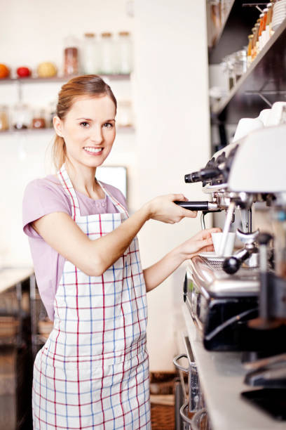 istock woman working in coffee shop 456025617