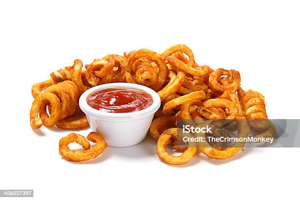 Erfahrene Curly Fries Stockfoto und mehr Bilder von Curly Fries - Curly Fries, Pommes frites, Würzzutaten