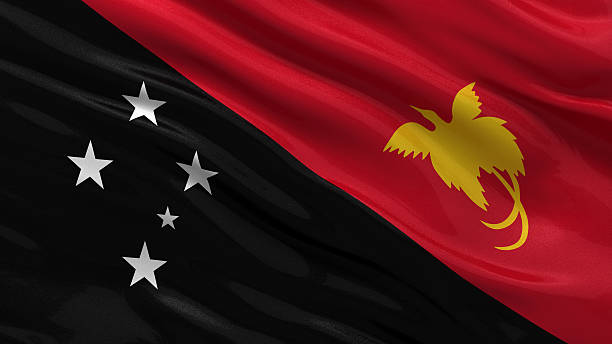 istock Flag of Papua New Guinea 456032593