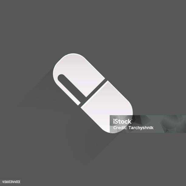 Медицинские Таблетки Значок — стоковая векторная графика и другие изображения на тему www - www, Ацетилсалициловая кислота, Без людей