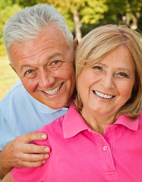 Senior Couple stock photo