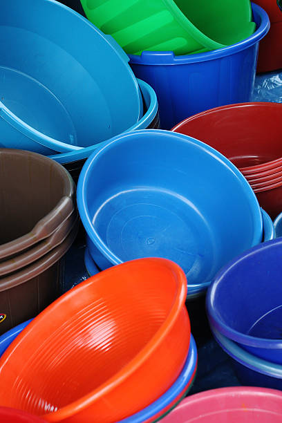 istock Plastic Pans in Market, Chichicastenango, Guatemala 456050873