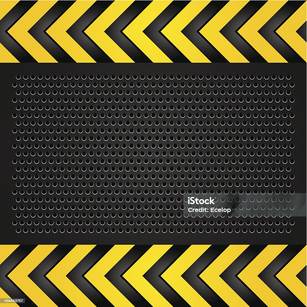 Metallic Background Template Perforated Sheet Stock Illustration