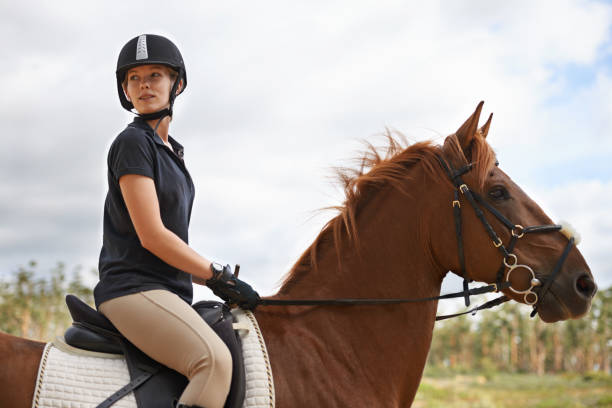 istock Her heart lies in horse riding 456067507