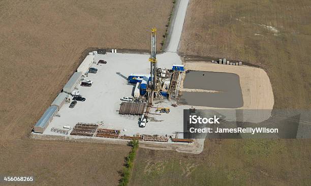 Drilling For Energy Stock Photo - Download Image Now - Drilling Rig, Car, Commercial Land Vehicle