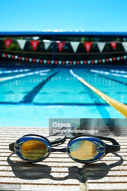 Waiting Poolside Stock Photo - Download Image Now - Activity, Aquatic Sport, Close-up