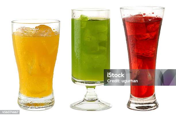 Fruit Saft Stockfoto und mehr Bilder von Eis - Eis, Freisteller – Neutraler Hintergrund, Glas
