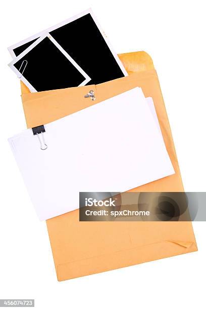 Umschlag Mit Fotos Stockfoto und mehr Bilder von Akte - Akte, Bilderrahmen, Briefumschlag