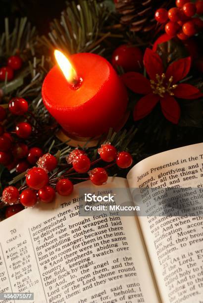 Christmas Story Stock Photo - Download Image Now - Bible, Christmas, Still Life