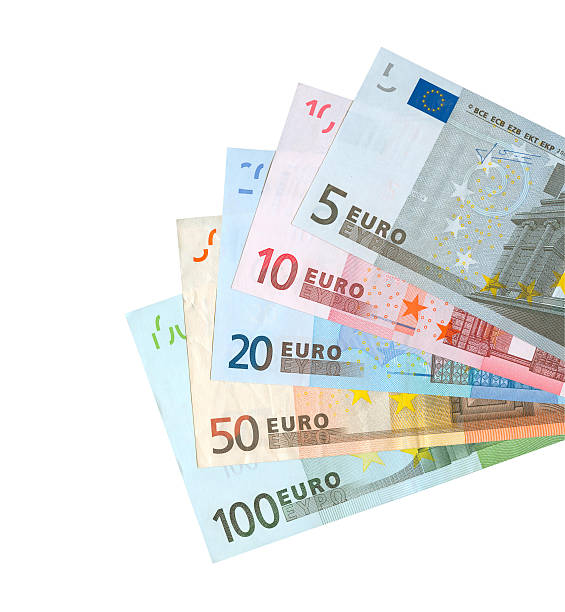 istock Euro Money Notes Isolated (clipping path included) 456075983