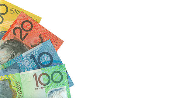 istock Australian Money  Notes Isolated (clipping path included) 456075987