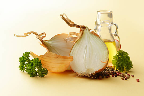 istock Ingredients: Onion, Parsley, Olive Oil and Pepper 456086881