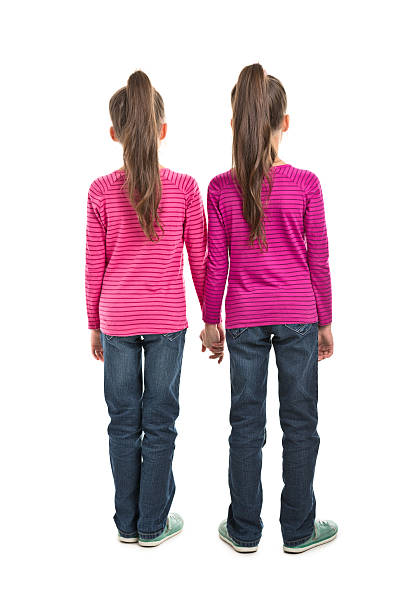 istock portrait of happy twins 456101493