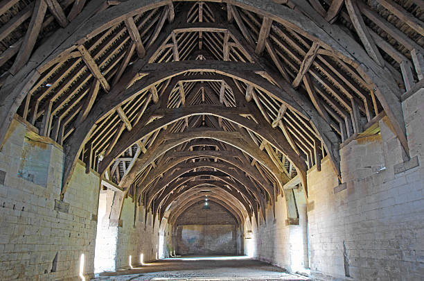 Tithe Barn, Bradford on Avon, UK stock photo