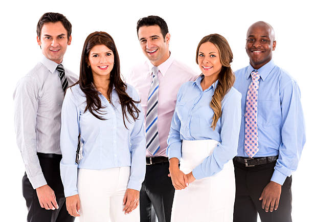 istock Group of business people 456105543