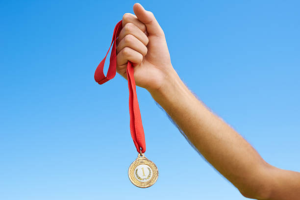 istock There can be only one gold medal winner! 456107241