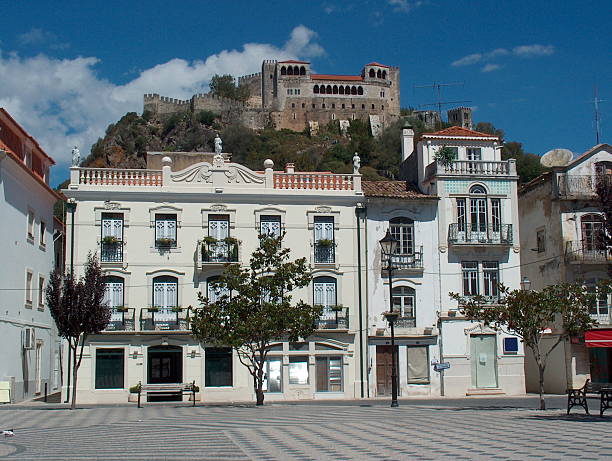 istock Leiria square, Portugal 456108431