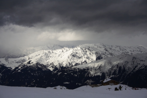 Zillertal, Storm comming up in the Alps