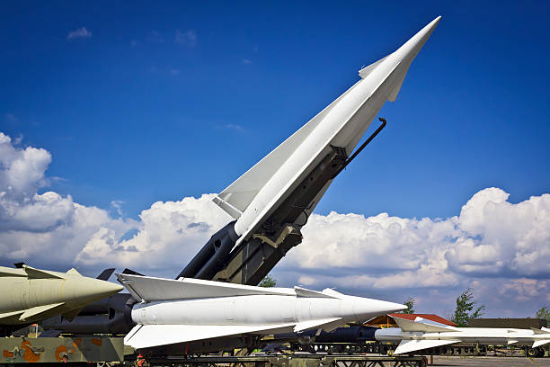 istock Nike-Hercules Missiles in defense readiness 456108493
