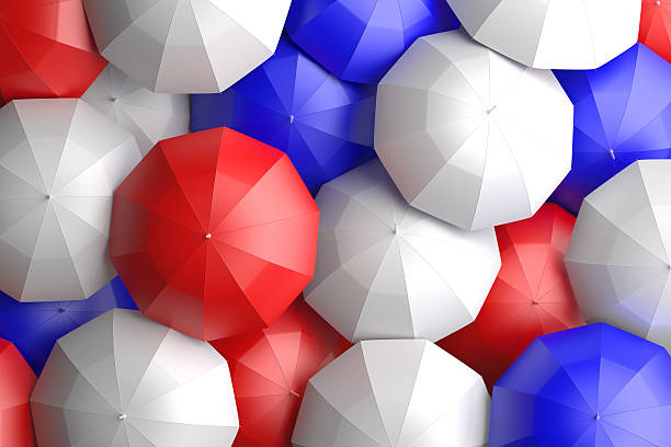 istock american flag umbrellas 456108827