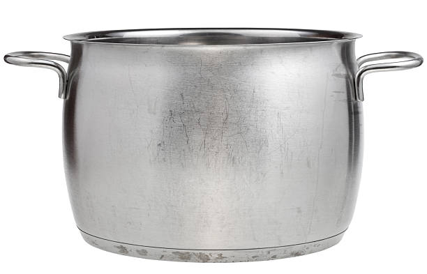 istock side view of big stainless steel saucepan 456108869