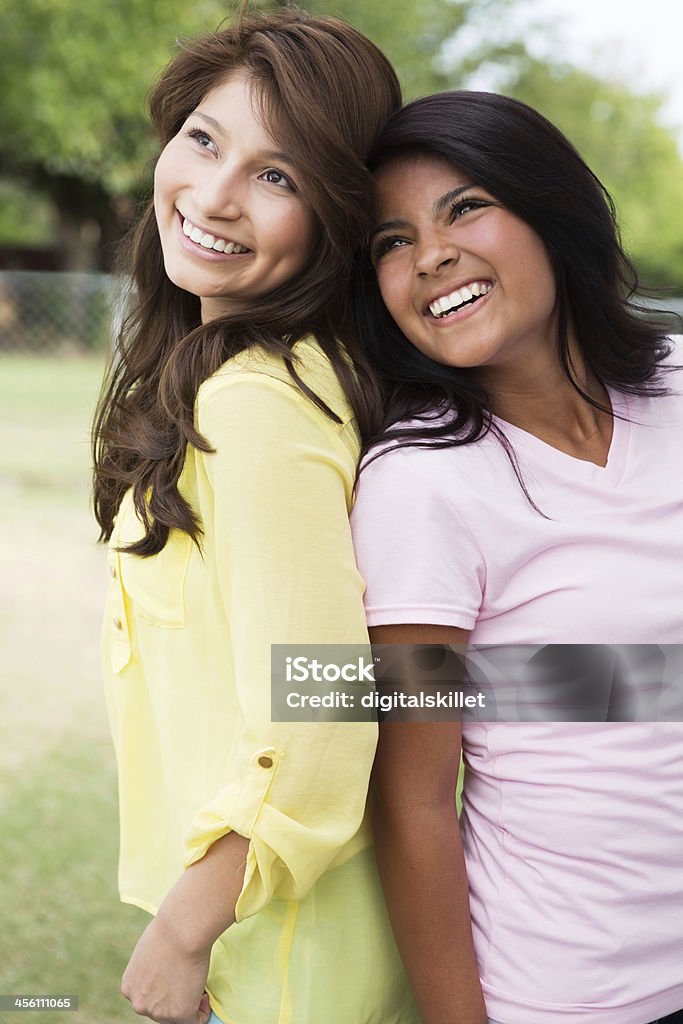 Meilleurs amis - Photo de Adolescence libre de droits