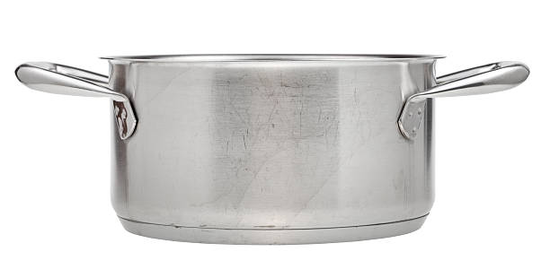 Small Stainless Steel Saucepan Stock Photo - Download Image Now - Cooking  Pan, Side View, Stew Pot - iStock