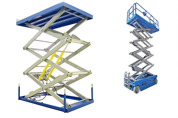 istock The image of lifting machines 456112149