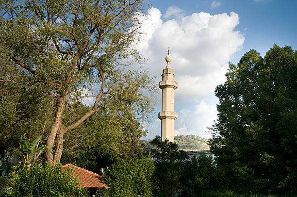 mesquita em hamat gader, israel - hamat gader - fotografias e filmes do acervo