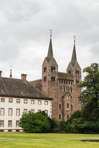 istock Imperial Abbey of Corvey, Germany 456113635
