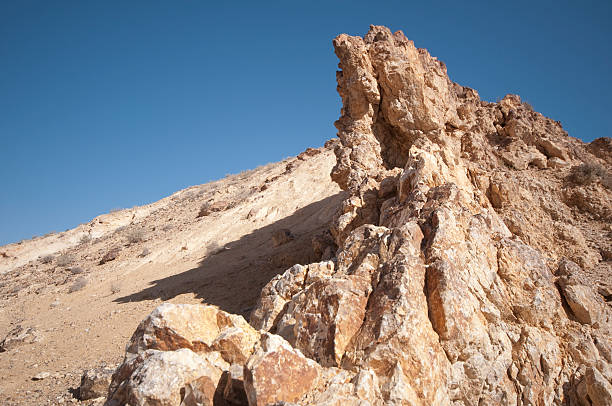 istock rock at Zin valley, Negev, Israel 456113767