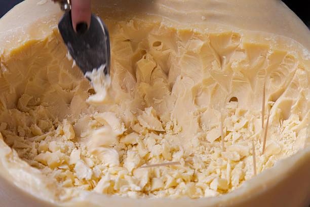 istock Whole round Parma cheese wheel 456118153