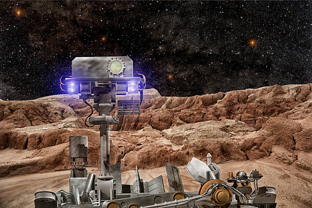 istock 3d Model Render of Curiosity Mars Rover 456133805
