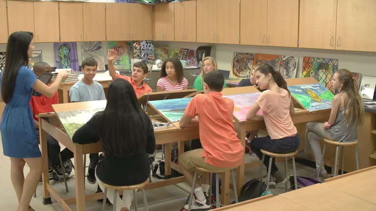 Art class seating idea