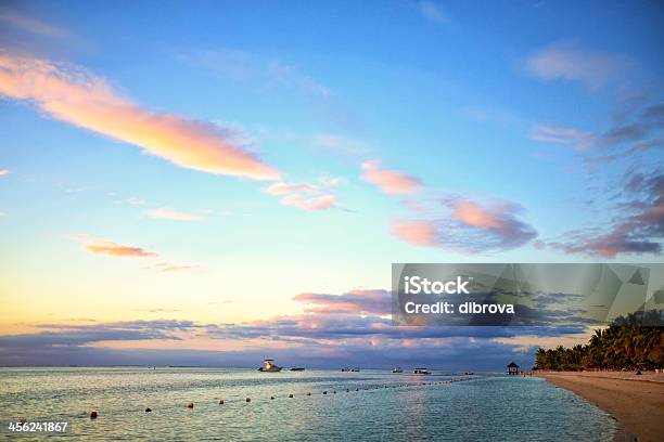 Mauritius Sunset Stock Photo - Download Image Now - Beach, Coastline, Dusk