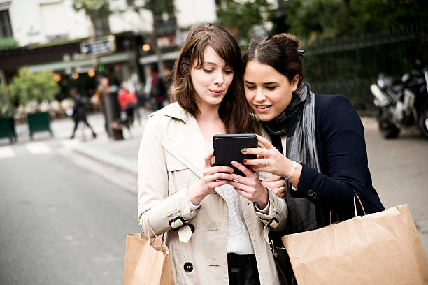istock shopping girls on paris streets 456244103