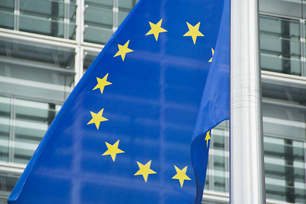 istock European Flag Detail 456244877