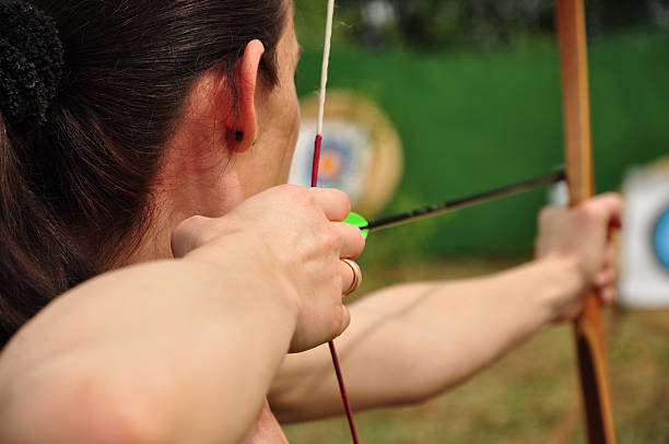 istock Young women with the bow 456267387