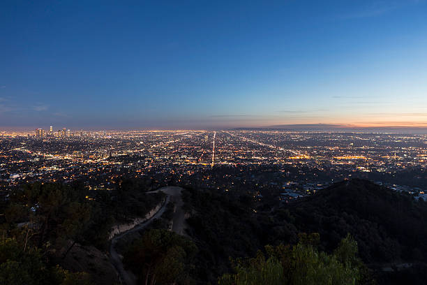 istock Los Angeles Basin Dusk 456443215