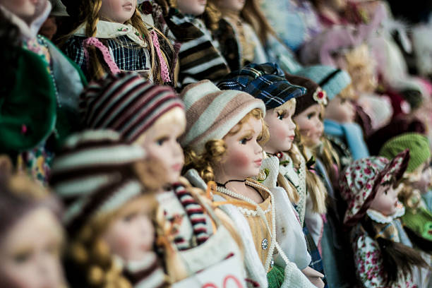 Beautiful dolls with different outfits