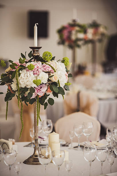 istock Decoration of wedding flowers 456517029