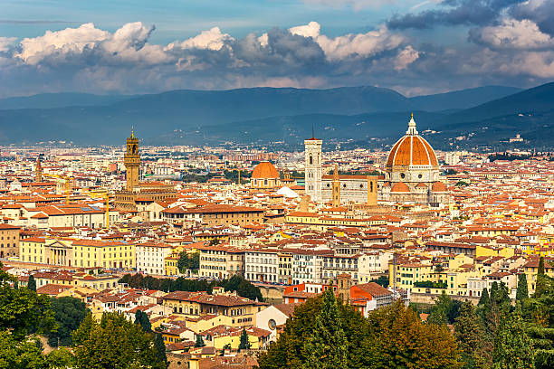 istock Aerial view of Florence 456520075