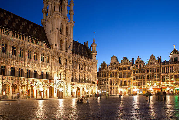 istock Brussels - The main square and Town hall 456542937