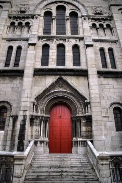 Photo of Door ,Basilica of the Rite Coeur in Paris, France