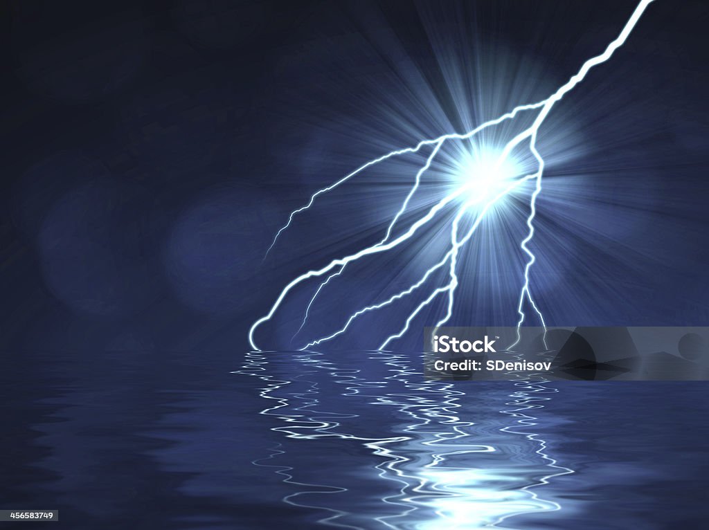 Abstract Lightinging Abstract Lightning Stock Illustration - Download Image Now - Abstract ...