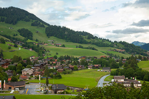 istock Landscape in Gstaad, Switzerland 456608131